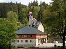 Kurort Kipsdorf Blick zum Bahnhof