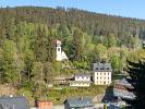 Kurort Kipsdorf Blick zur Kirche