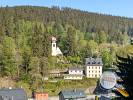 Kurort Kipsdorf Blick zur Kirche